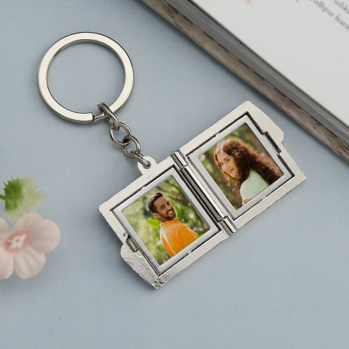 K20 Side Metal Book Keychain