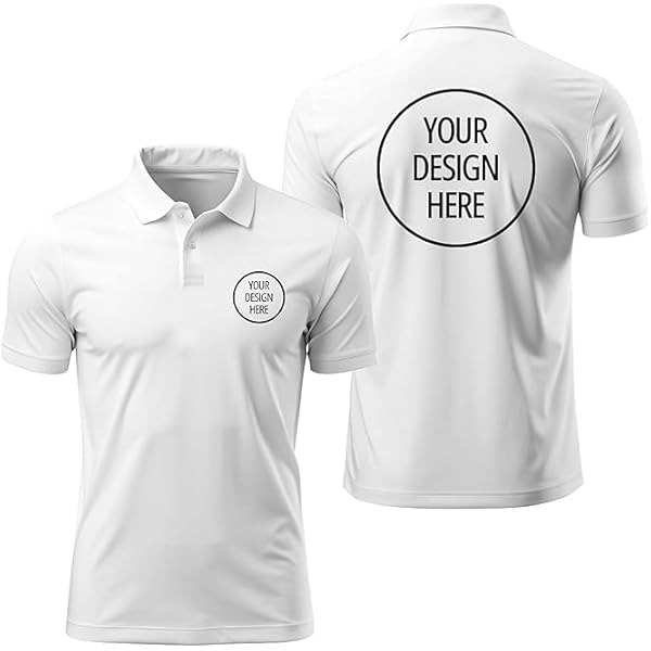 CN1 Customize Collar(Polo) Neck Cotton T shirts